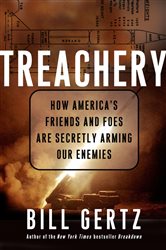 Book cover: Treachery, by Bill Gertz (preview)