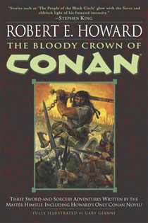Book cover: The Bloody Crown of Conan (Book 2 of Conan the Barbarian) by Robert E. Howard (preview)