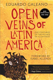 Book cover: Open Veins of Latin America, by Eduardo Galeano (preview)