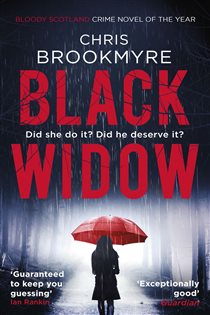 Book cover: Black Widow (Book 7 of Jack Parlabane) by Chris Brookmyre (preview)