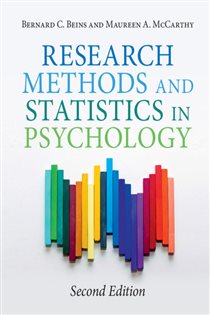 Book cover: Research Methods and Statistics in Psychology, by Bernard C. Beins (preview)