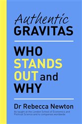 Book cover: Authentic Gravitas, by Rebecca Newton (preview)