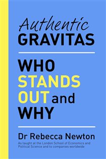 Book cover: Authentic Gravitas, by Rebecca Newton (preview)