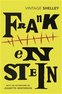 Book cover: Frankenstein, by Mary Shelley (preview)