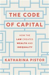 Book cover: The Code of Capital, by Katharina Pistor (preview)