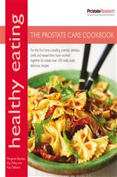 Book cover: Healthy Eating: The Prostate Care Cookbook, by Professor Margaret Rayman (preview)