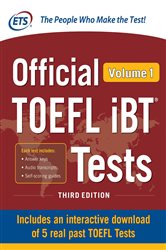 Book cover: Official TOEFL iBT Tests Volume 1, Third Edition, by Educational Testing Service (preview)