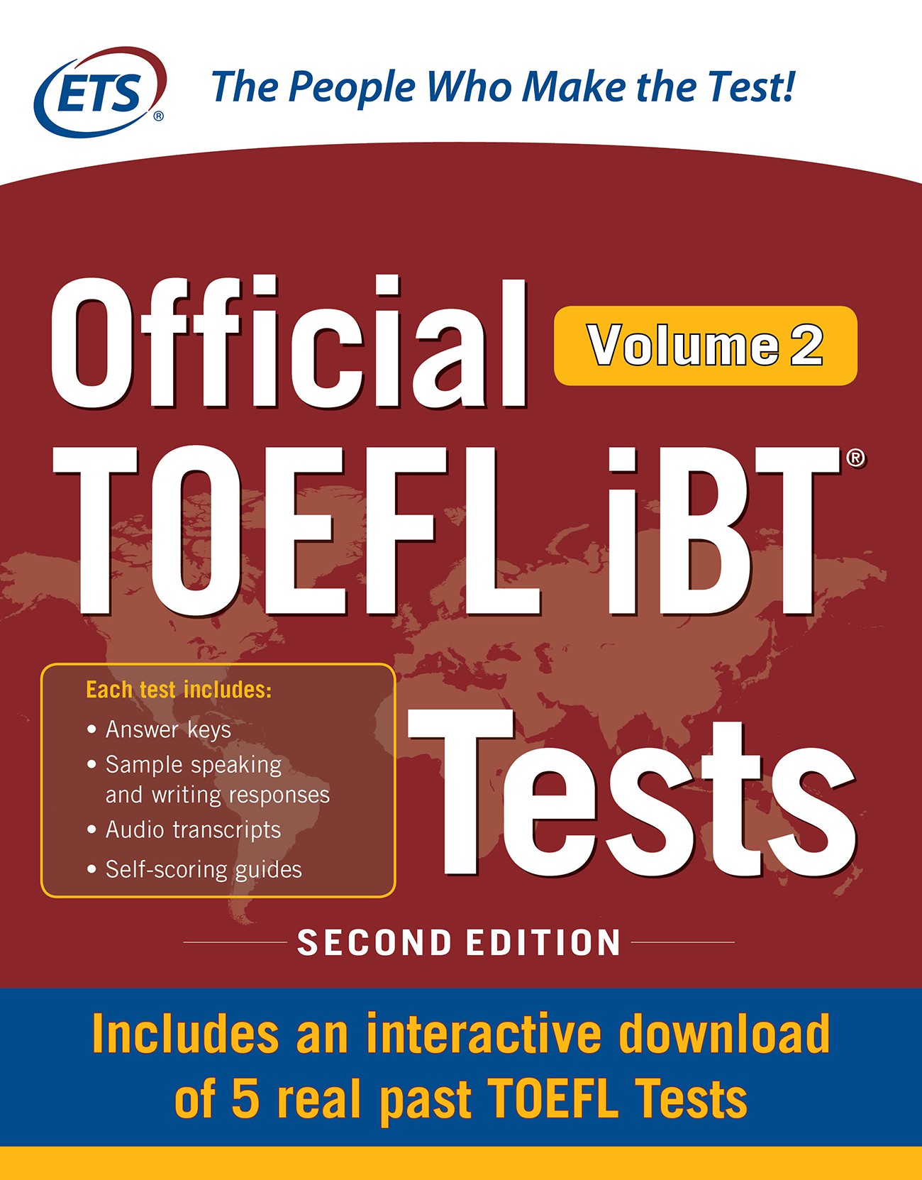 Official TOEFL iBT Tests Volume 2, Second Edition (2nd ed.)