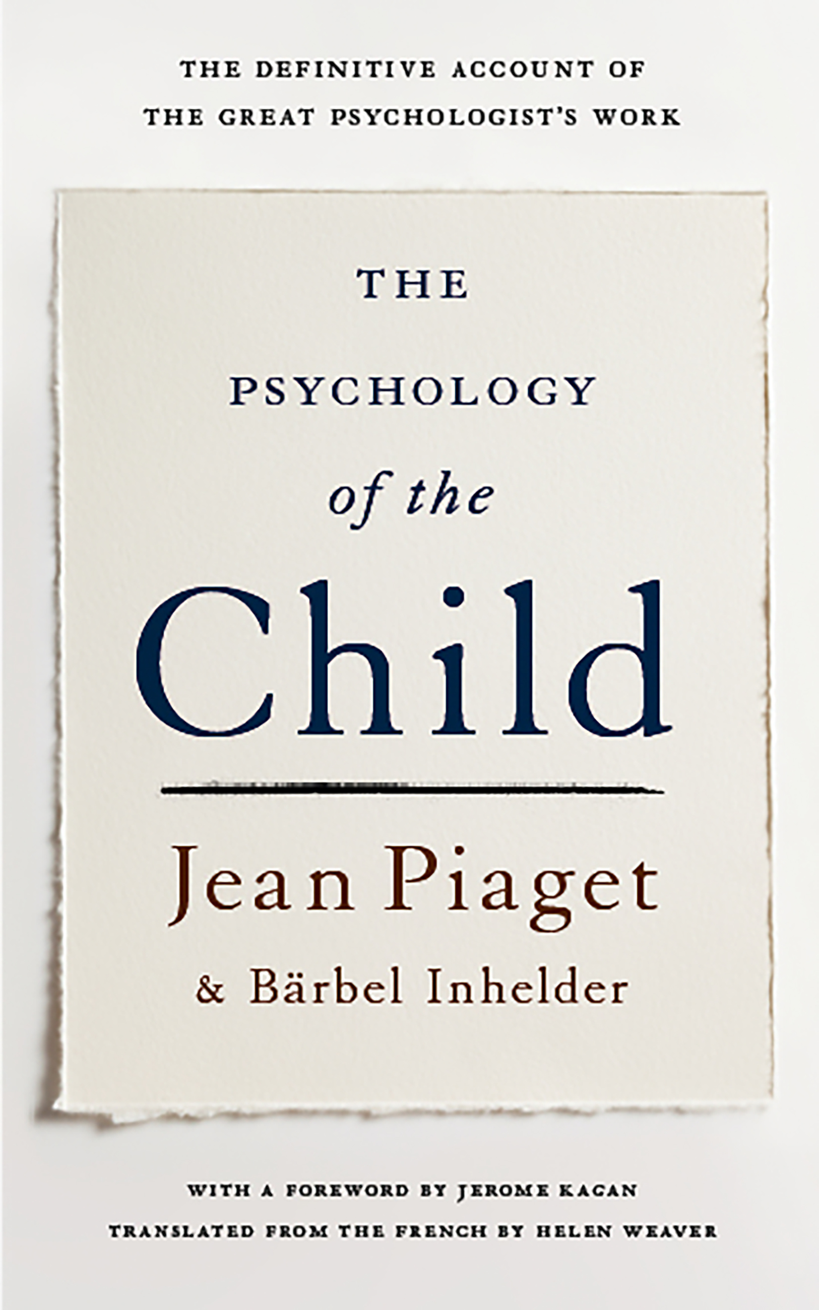 The Psychology Of The Child by Jean Piaget ebook