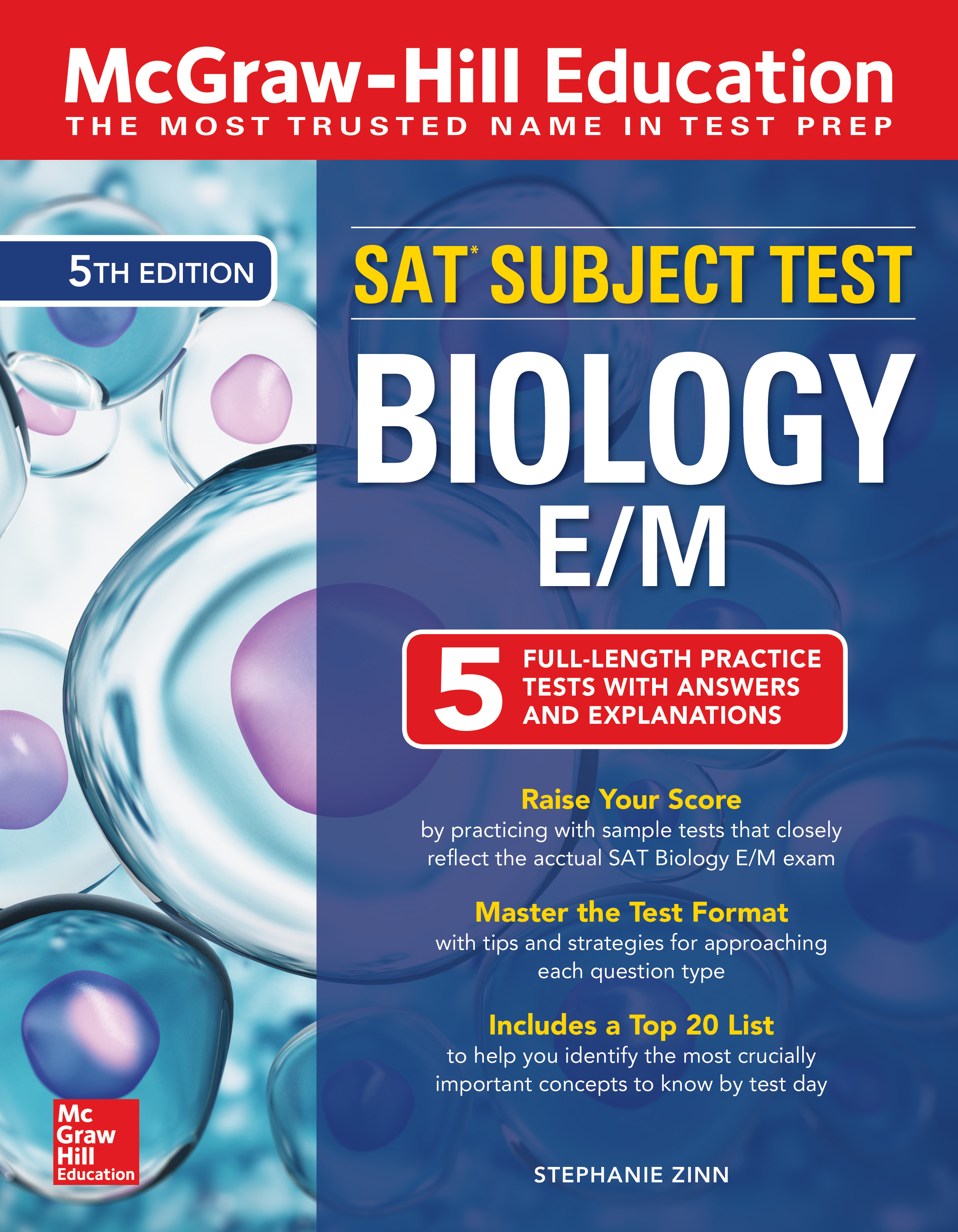 McGraw-Hill Education SAT Subject Test Biology, Fifth Edition