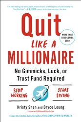 Book cover: Quit Like a Millionaire, by Kristy Shen (preview)