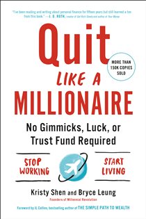 Book cover: Quit Like a Millionaire, by Kristy Shen (preview)