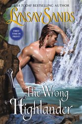 Book cover: The Wrong Highlander (Book 7 of Highland Brides) by Lynsay Sands (preview)