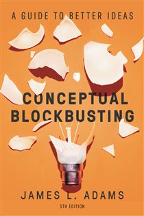 Book cover: Conceptual Blockbusting, by James L. Adams (preview)