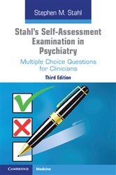 Book cover: Stahl's Self-Assessment Examination in Psychiatry, by Stephen M. Stahl (preview)