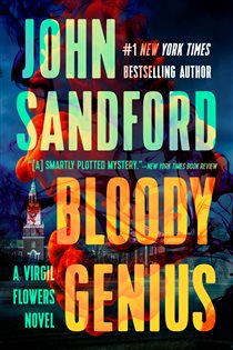 Book cover: Bloody Genius (Book 12 of A Virgil Flowers Novel) by John Sandford (preview)