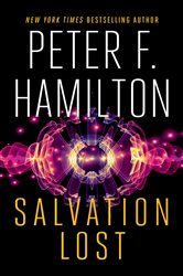 Book cover: Salvation Lost (Book 2 of The Salvation Sequence) by Peter F. Hamilton (preview)