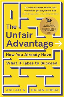 Book cover: The Unfair Advantage, by Ash Ali (preview)