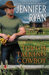 Book cover: Tough Talking Cowboy (Book 3 of Wild Rose) by Jennifer Ryan (preview)