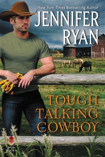 Book cover: Tough Talking Cowboy (Book 3 of Wild Rose) by Jennifer Ryan (preview)