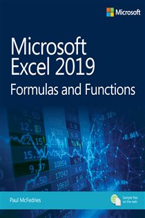 Book cover: Microsoft Excel 2019 Formulas and Functions, by Paul McFedries (preview)