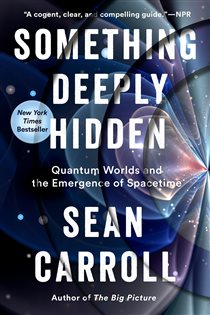 Book cover: Something Deeply Hidden, by Sean Carroll (preview)