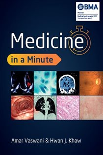 Book cover: Medicine in a Minute, by Amar Vaswani (preview)