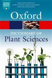 Book cover: A Dictionary of Plant Sciences, by Michael Allaby (preview)