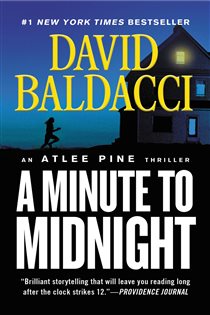 Book cover: A Minute to Midnight (Book 2 of An Atlee Pine Thriller) by David Baldacci (preview)