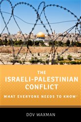 Book cover: The Israeli-Palestinian Conflict, by Dov Waxman (preview)