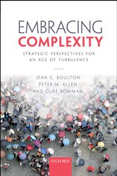 Book cover: Embracing Complexity, by Jean G. Boulton (preview)