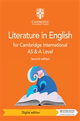 Book cover: Cambridge International AS & A Level Literature in English Coursebook Digital Edition, by Elizabeth Whittome (preview)