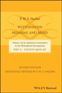 Book cover: Wittgenstein, by P. M. S. Hacker (preview)
