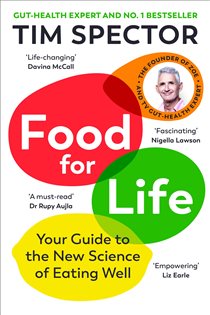 Book cover: Food for Life, by Tim Spector (preview)