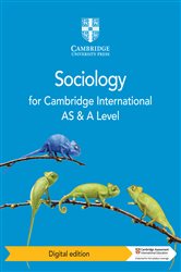 Book cover: Cambridge International AS and A Level Sociology Digital Edition, by Chris Livesey (preview)