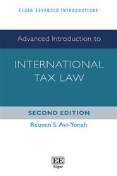 Book cover: Advanced Introduction to International Tax Law, by Reuven S. Avi-Yonah (preview)