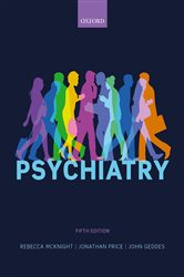 Book cover: Psychiatry, by Rebecca McKnight (preview)