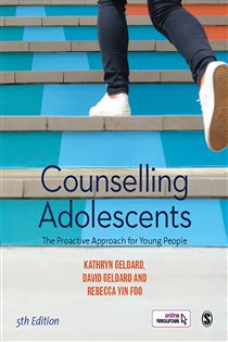 Book cover: Counselling Adolescents, by Kathryn Geldard (preview)