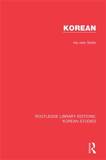 Book cover: Korean, by Ho-min Sohn (preview)