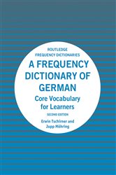 Book cover: A Frequency Dictionary of German, by Erwin Tschirner (preview)