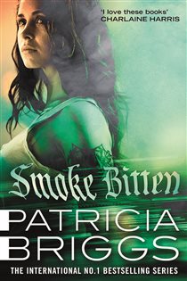 Book cover: Smoke Bitten (Book 12 of Mercy Thompson) by Patricia Briggs (preview)
