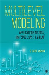 Book cover: Multilevel Modeling, by George David Garson (preview)