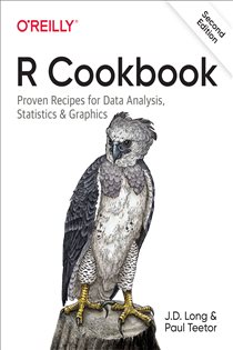 Book cover: R Cookbook, by JD Long (preview)