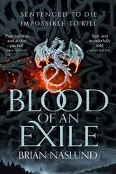 Book cover: Blood of an Exile (Book 1 of Dragons of Terra) by Brian Naslund (preview)