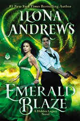 Book cover: Emerald Blaze (Book 5 of Hidden Legacy) by Ilona Andrews (preview)