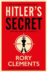 Book cover: Hitler's Secret, by Rory Clements (preview)