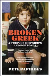 Book cover: Broken Greek, by Pete Paphides (preview)