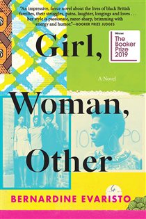 Book cover: Girl, Woman, Other, by Bernardine Evaristo (preview)