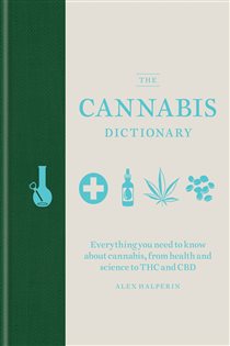 Book cover: The Cannabis Dictionary, by Alex Halperin (preview)