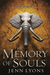 Book cover: The Memory of Souls (Book 3 of A Chorus of Dragons) by Jenn Lyons (preview)